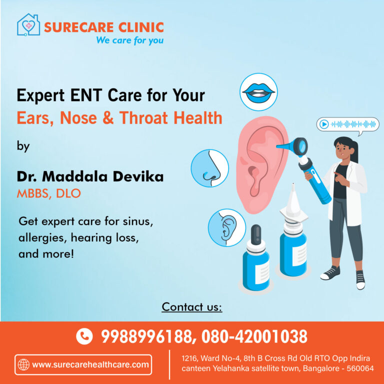 ENT care at SureCare Clinic